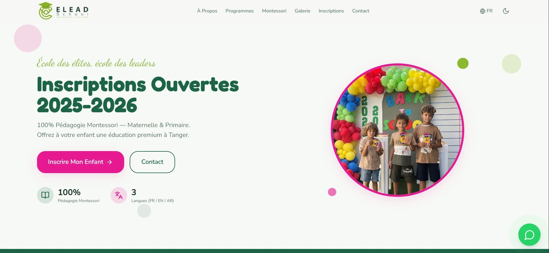 Plateforme Éducative Elead School